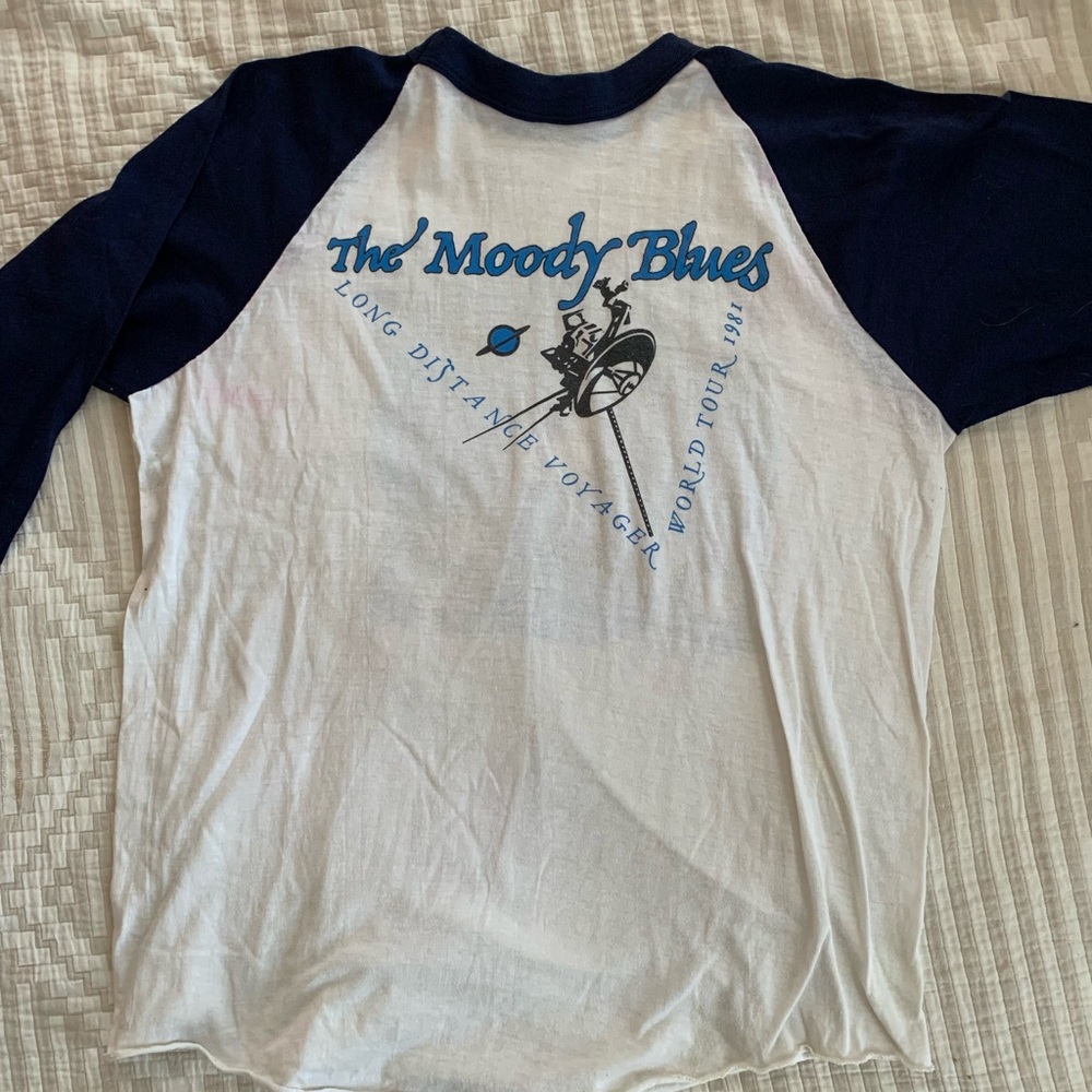 Moody Blues 1981 vintage tshirt